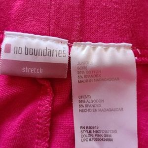 No Boundaries stretch short shorts.